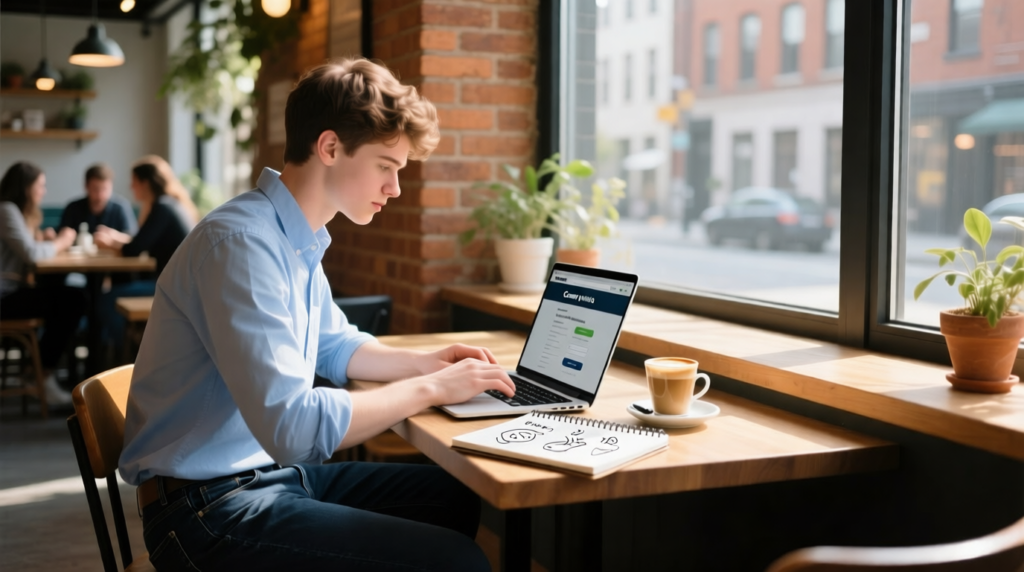 Kıbrıs’ta kariyer arayan genç yetenekler.